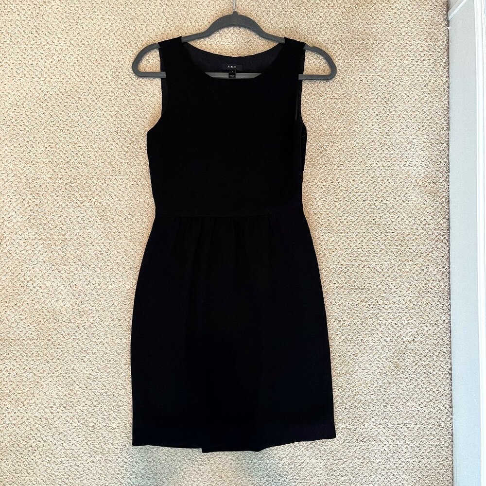 Black Sleeveless JCrew Dress